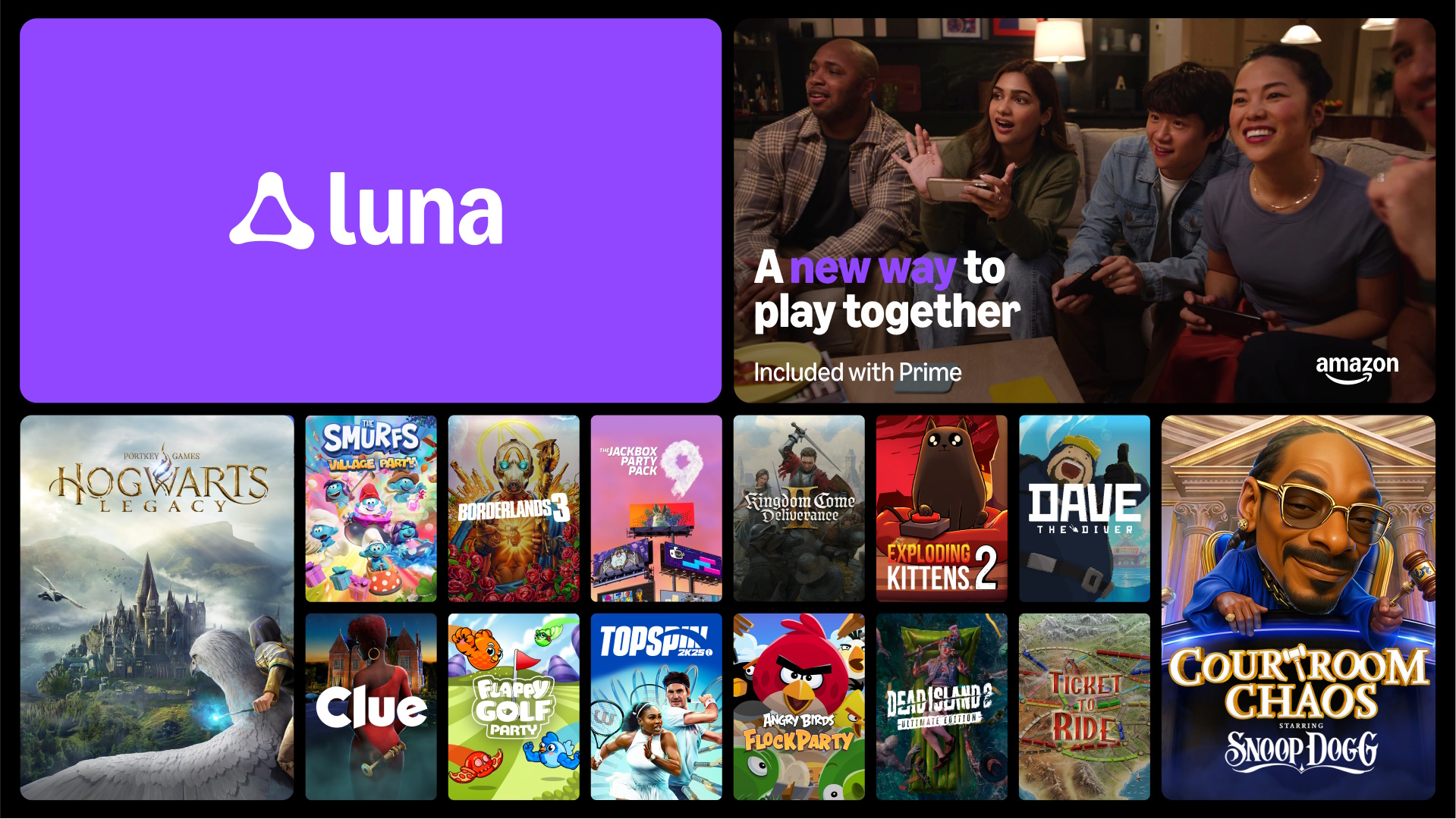 Amazon unveils revamped Luna cloud gaming platform with new focus on party games – GeekWire