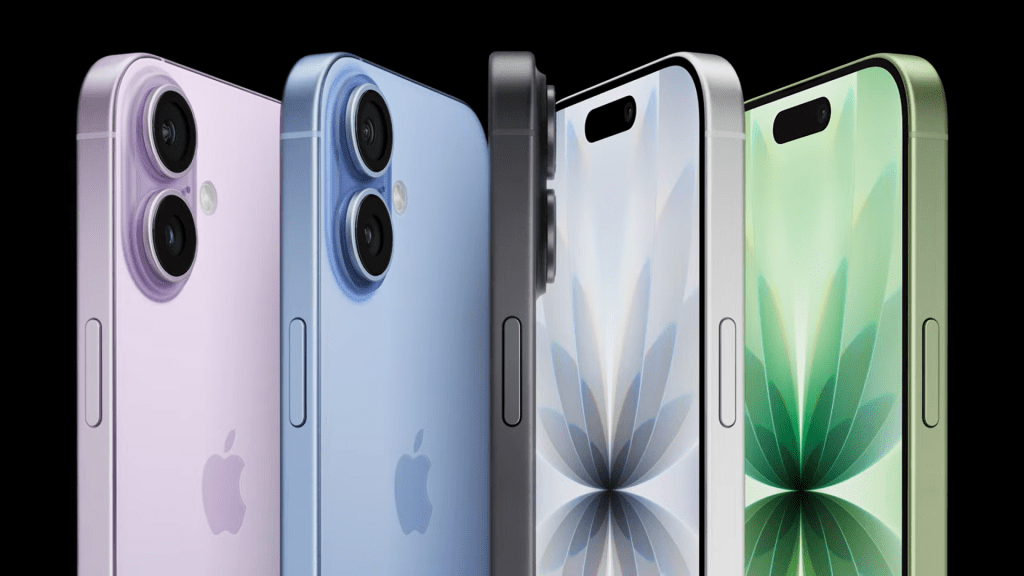 iPhone 17 colour options