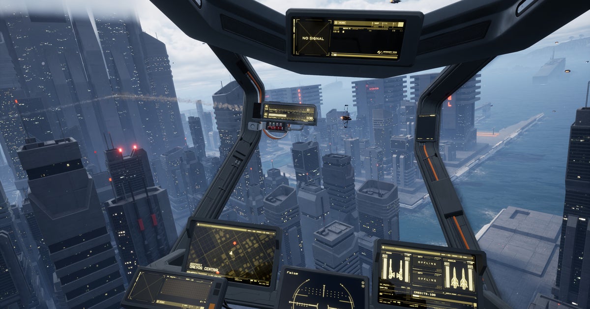 Cry Havoc for this open world cyberpunk dog-fighter inspired by G-Police