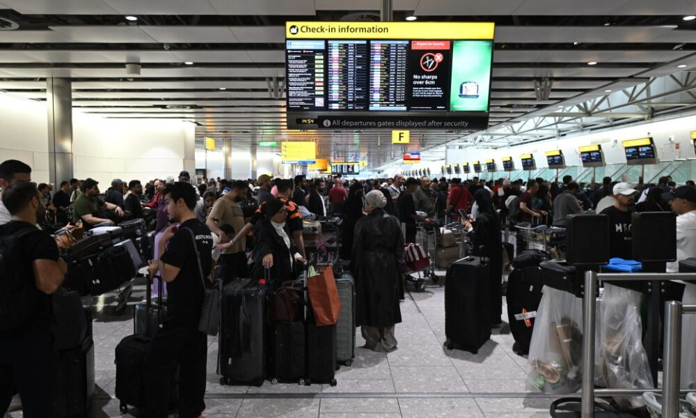 UK arrests man in airport ransomware attack that caused delays across Europe