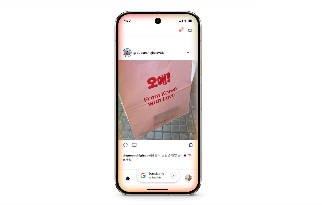 Google's Circle to Search can now translate text as you scroll