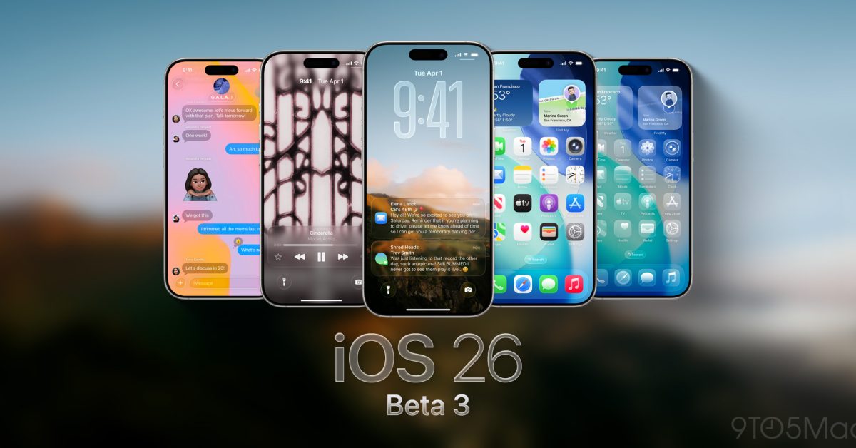 iOS 26 beta 3 now available