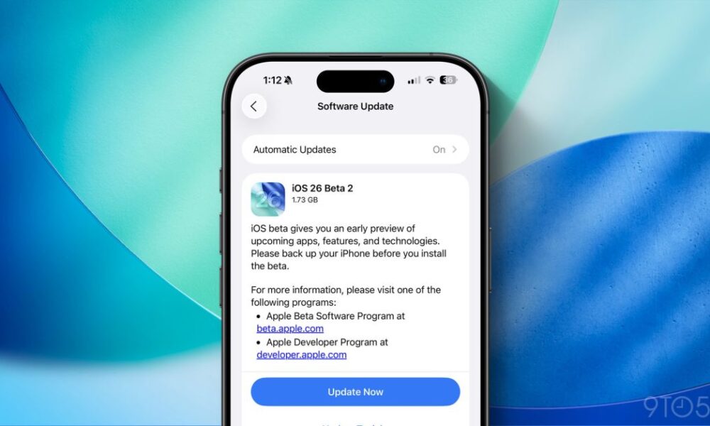 Everything new in iOS 26 beta 2