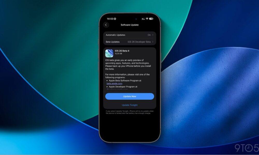 iOS 26 beta 4 changes