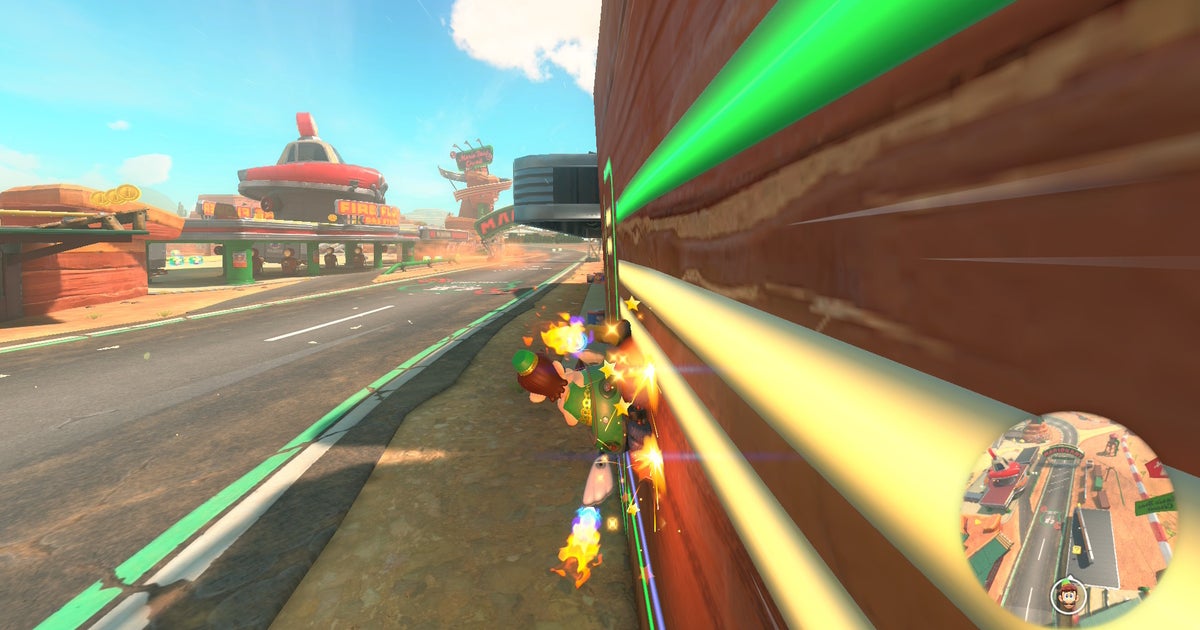 How to wall ride in Mario Kart World