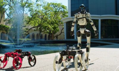 Robot 'backpack' drone launches, drives and flies to tackle emergencies