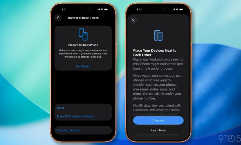 New framework to allow iPhone app data migration to and from Android
