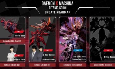 Daemon X Machina: Titanic Scion's free DLC brings new bosses, missions and customisation