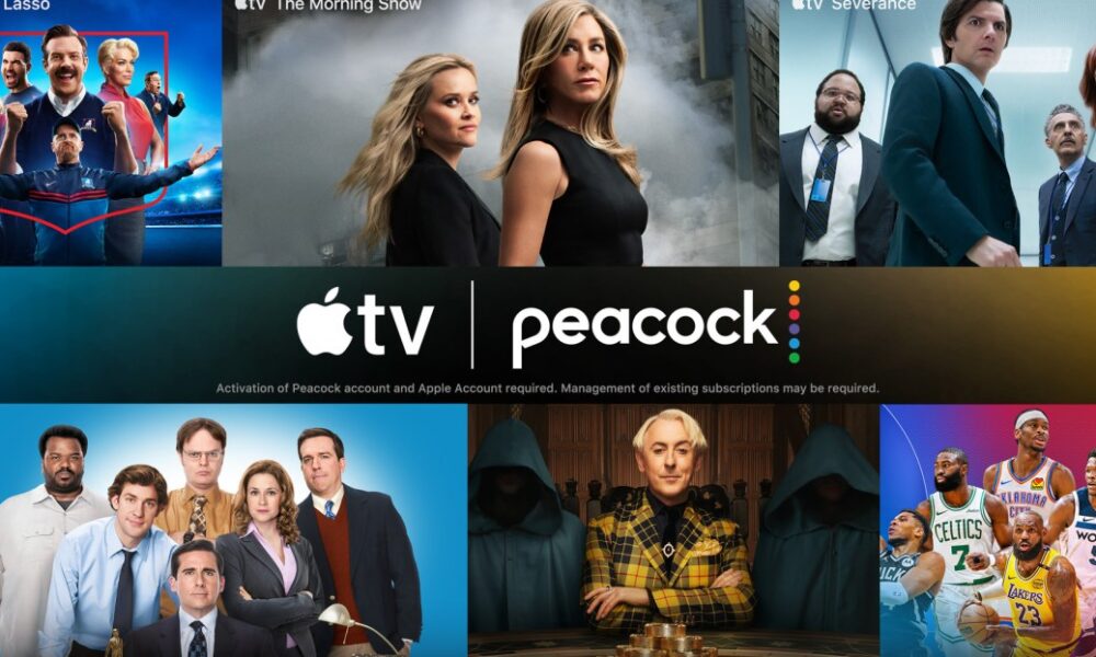 Apple TV and Peacock announce a $15 monthly subscription bundle