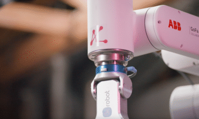 Mbod logo on robotic arm