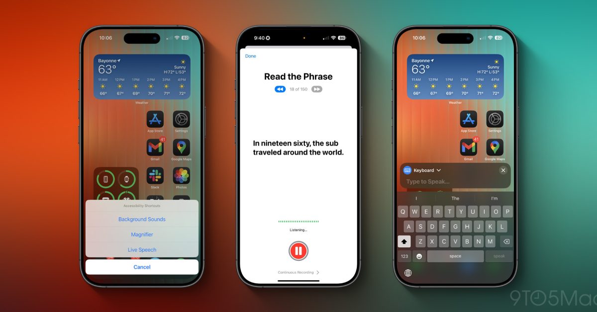 This iOS accessibility feature allows you to clone your voice