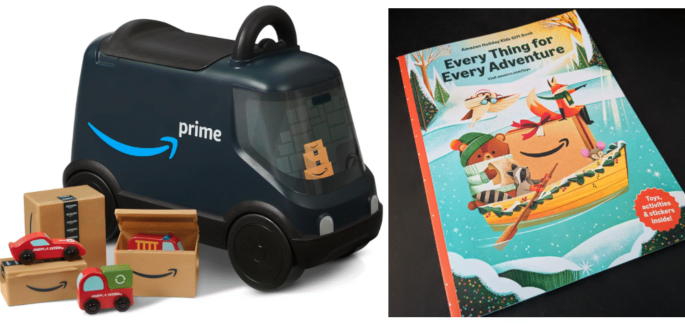 Delivery drivers in diapers? Amazon starts 'em young with toy van for kids in new holiday catalog – GeekWire