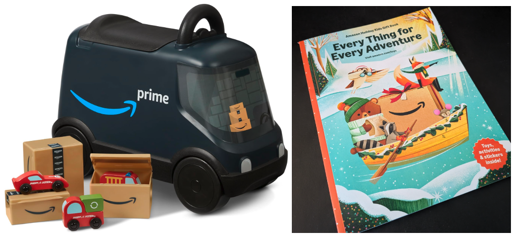 Delivery drivers in diapers? Amazon starts 'em young with toy van for kids in new holiday catalog – GeekWire