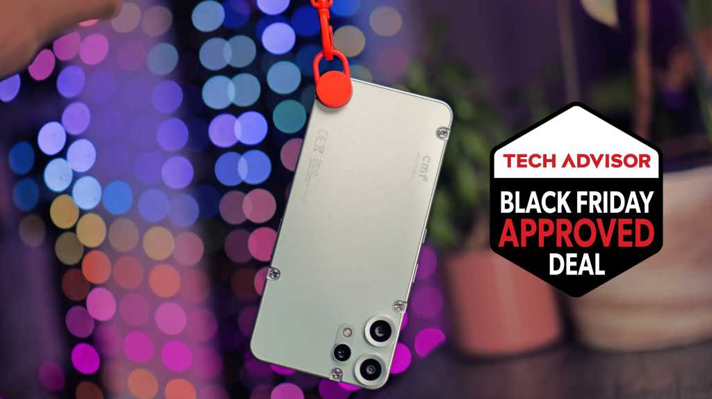 CMF Phone 2 Pro next to Tech Advisor's Black Friday Approved Deal badge
