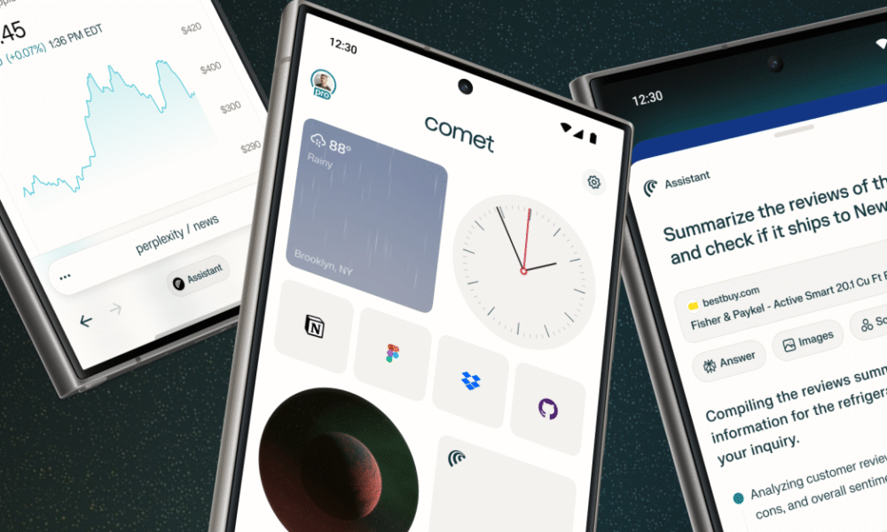 Perplexity brings its Comet browser to Android
