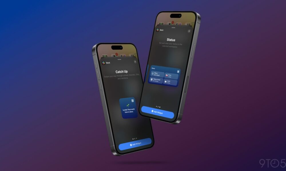 Slack for iOS gains these new Lock and Home Screen widgets