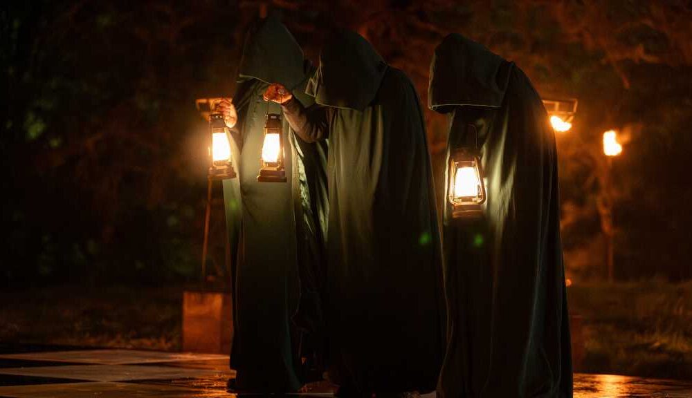 The Celebrity Traitors face to face murder