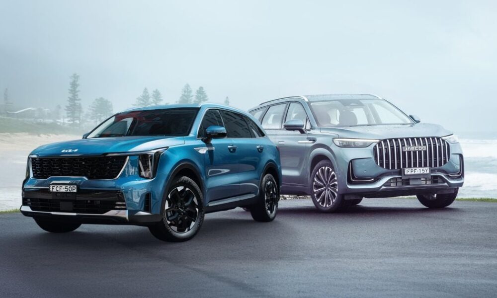 Jaecoo J8 Ridge AWD vs Kia Sorento Sport: Spec battle