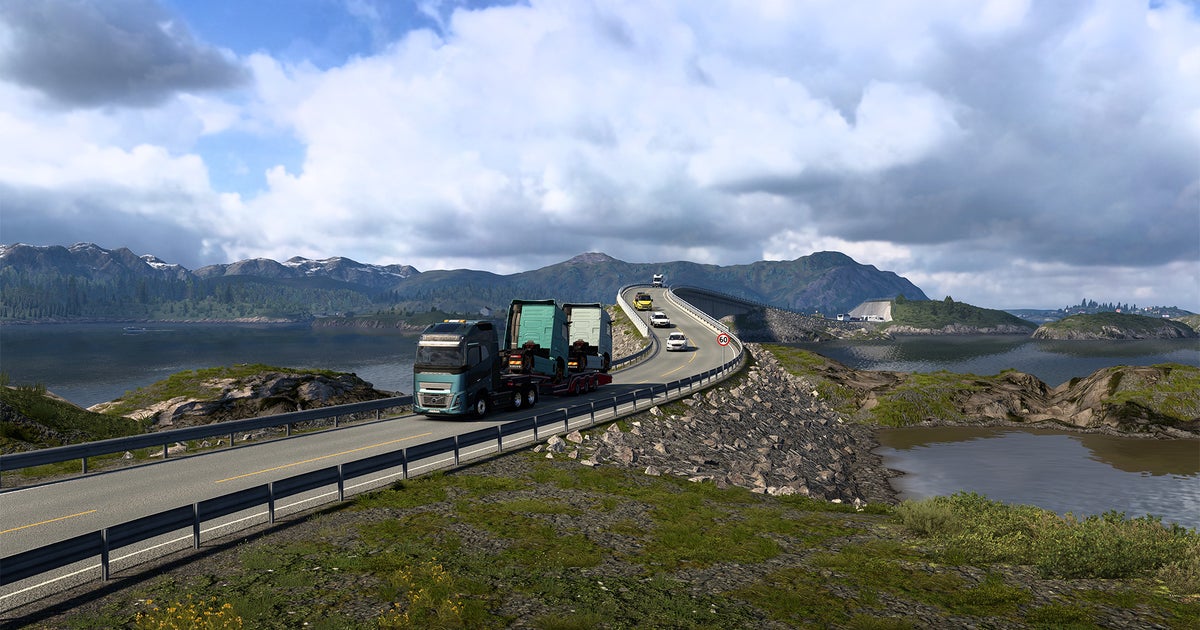 Euro Truck Simulator 2's Nordic Horizons expansion finally delivers its cargo later this month