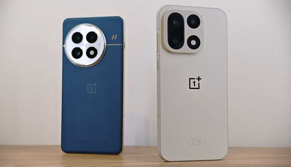 OnePlus 13 vs 15 backs