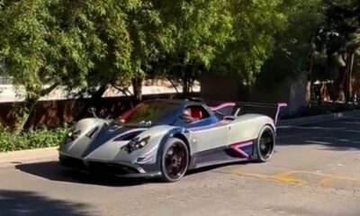 Pagani Zonda Arrivederci spotted in Las Vegas