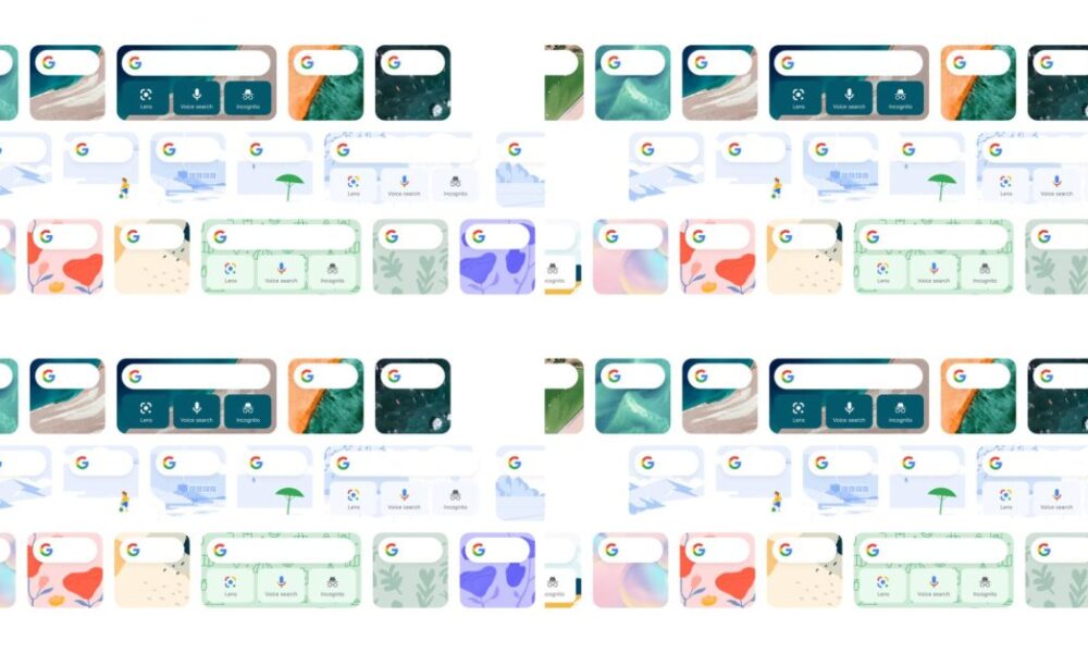Google Search widget on iPhone adds customizable shortcuts