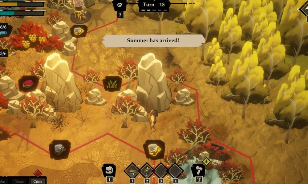 Seasons Of Solitude is a wistful turn-based strategy game with constantly changing prehistoric maps