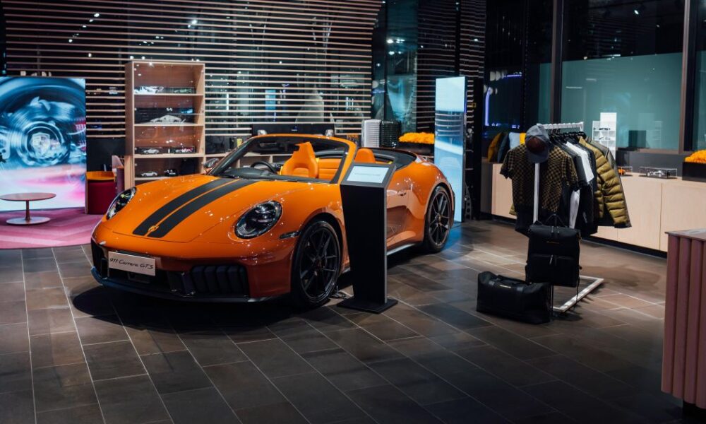You can now buy a Porsche at Australia's biggest shopping centre