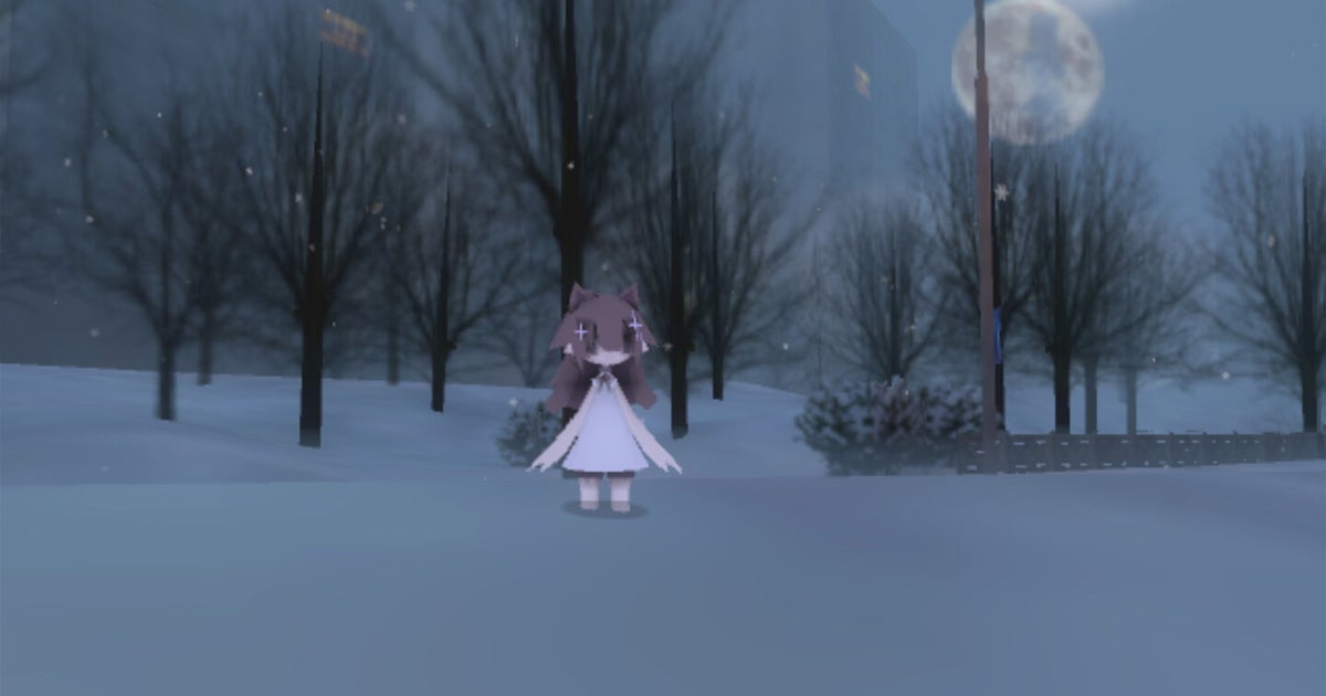 Become a wolfgirl with a fliphone and explore brutalist, liminal dreamscapes in nophenia