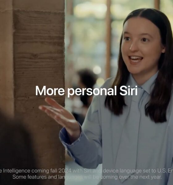 Apple Intelligence Siri ad Bella Ramsey