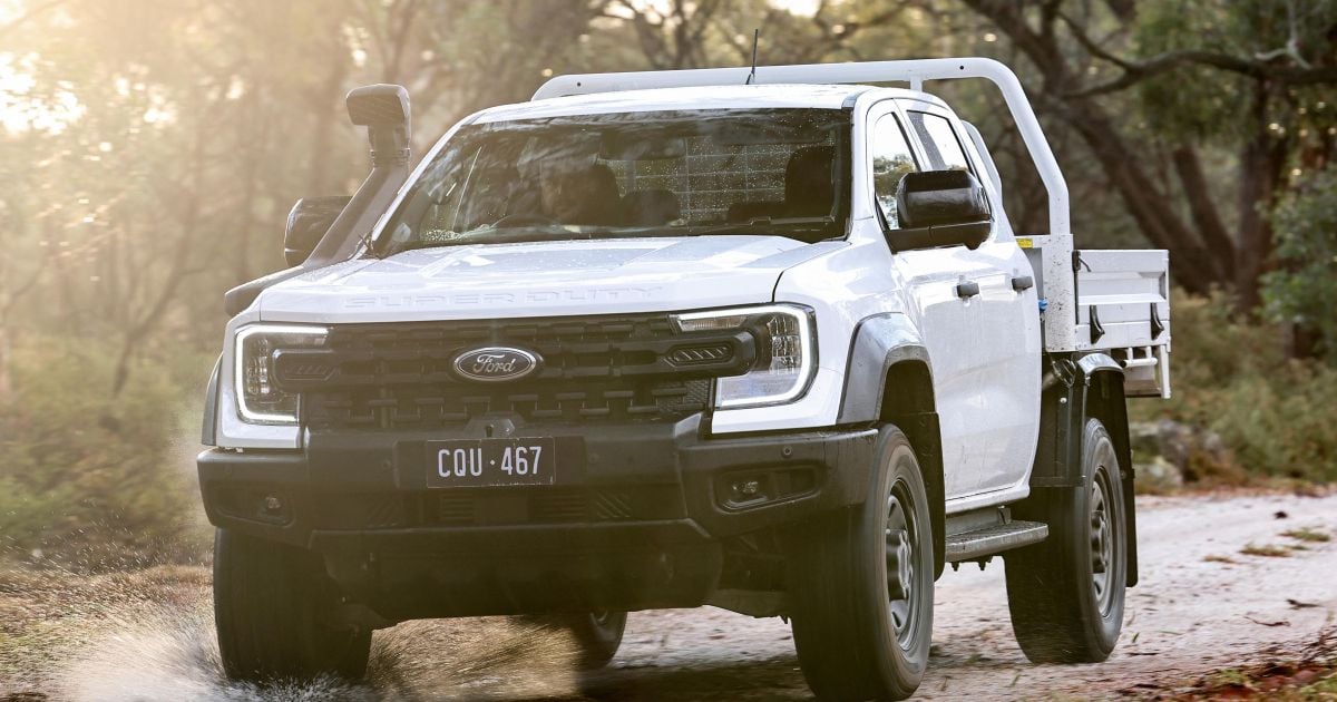 2026 Ford Ranger Super Duty deliveries starting early in Australia