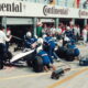 The paddock of the Brabham BMW team