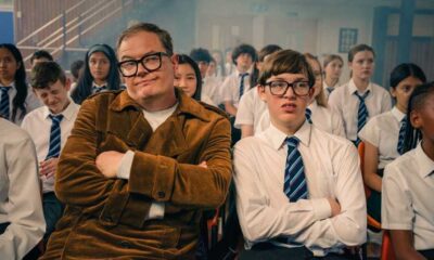 Alan Carr and Oliver Savell in Changing Ends. ITV/Baby Cow Productions