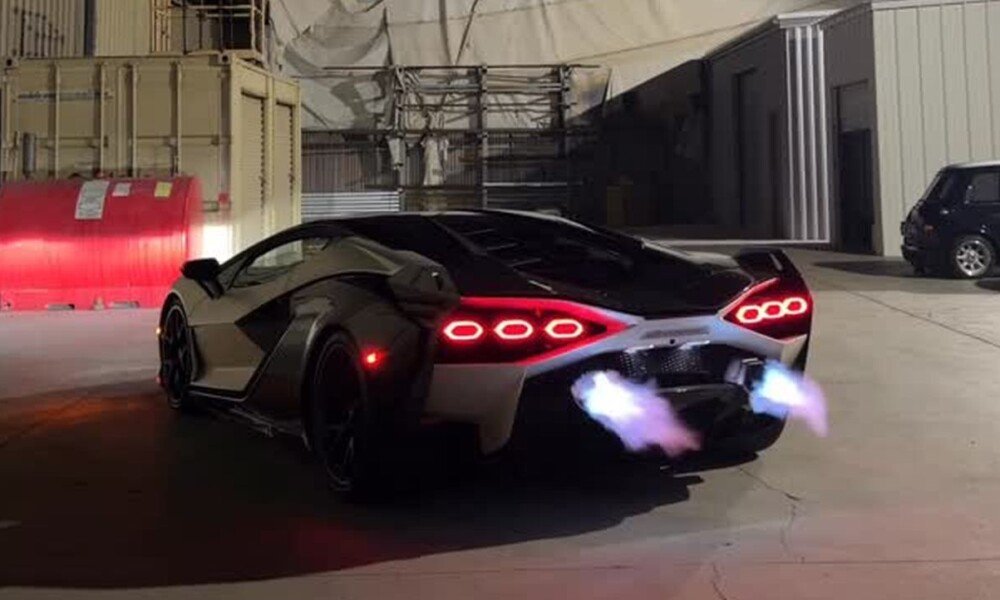 World's first Lamborghini Sian fitted with a fire-breathing Gintani exhaust