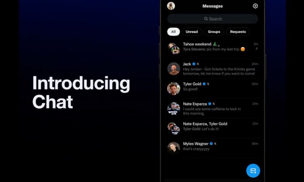 X launches Chat, its new encrypted DMs