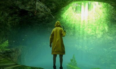 About Fishing is a game about eating curly fries with your grandpa and yes, fishing, until it isn't