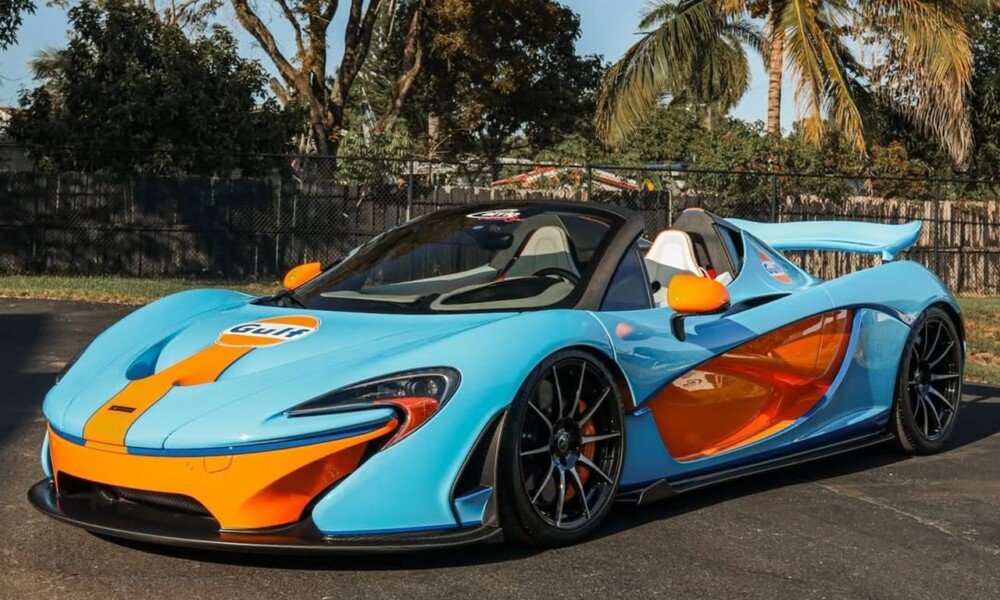 Ultra-rare McLaren P1 Spider by Lanzante for sale