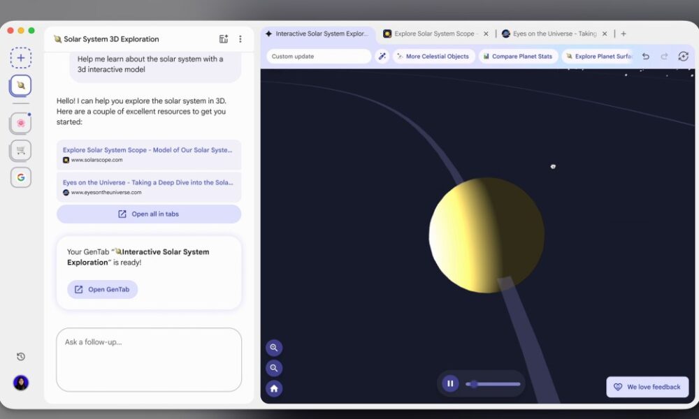 Google Disco is an experimental new browser based on AI ‘GenTabs’