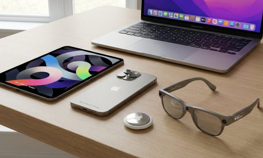 concept Apple prototypes iPad iPhone AirTag glasses MacBook