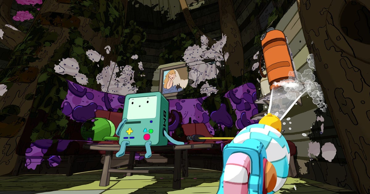 PowerWash Simulator 2's first bit of DLC takes you to the distant lands of Adventure Time's Ooo