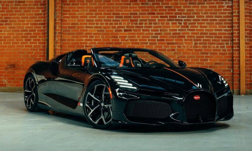 NBA star Luka Doncic takes delivery of a Bugatti Mistral