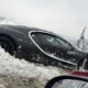 Bugatti Tourbillon prototype gets stuck in the snow