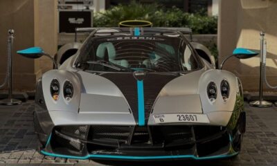 The one-off Pagani Huayra L'Ultimo spotted in Dubai