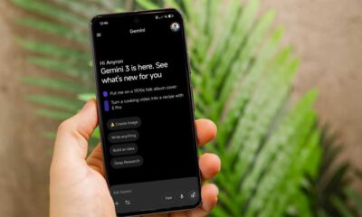 Google Gemini running on an Android smartphone