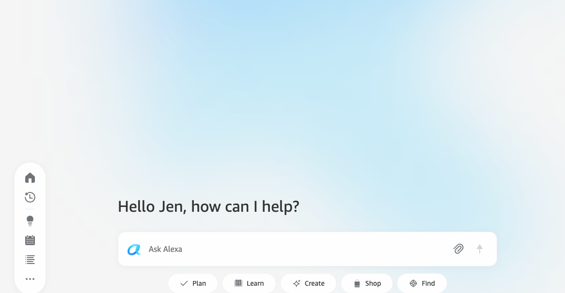 The Alexa Plus website is now available to everyone in early access