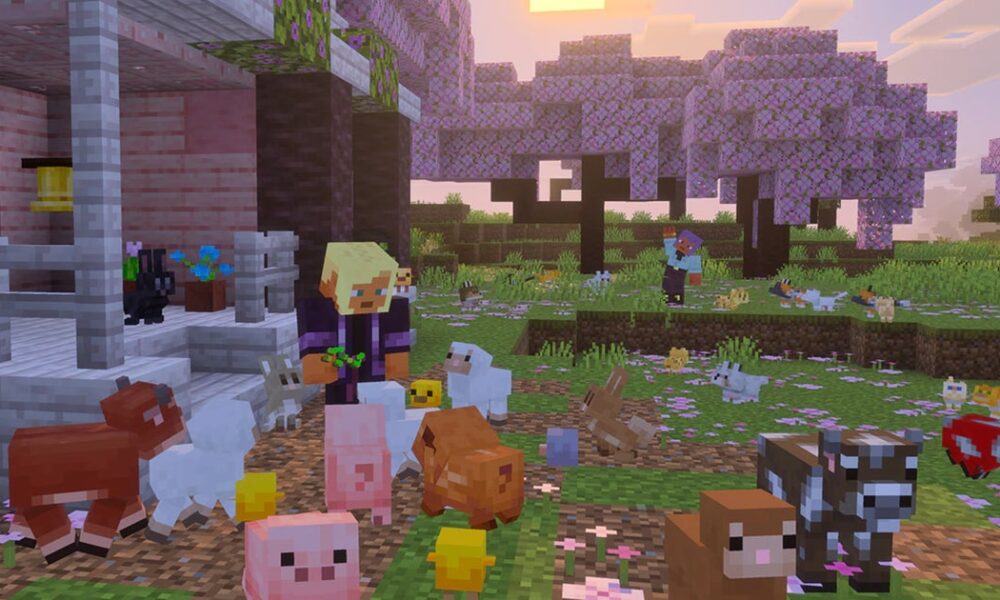 Minecraft's getting cuter baby animals whose single pixel eyes you can stare into as you nudge them into lava