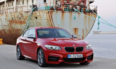 The BMW M235i Coupe front end