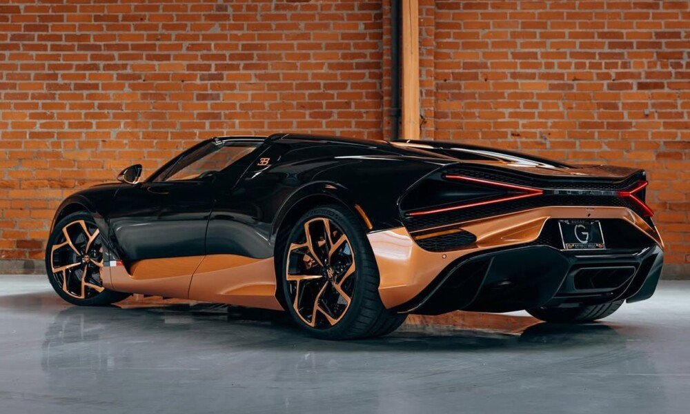 California's newest Bugatti Mistral arrives in time for the new year