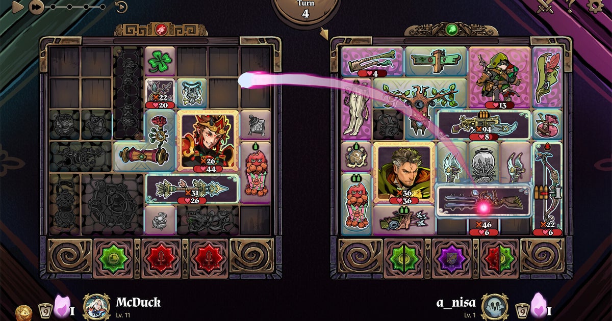 Turnbound is a lovely plinky mixture of autobattler and inventory Tetris, where play order is decided by a cat's bum