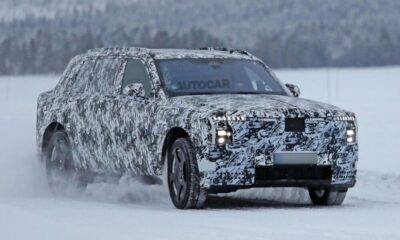 All-electric Rolls-Royce Cullinan spotted cold-weather testing